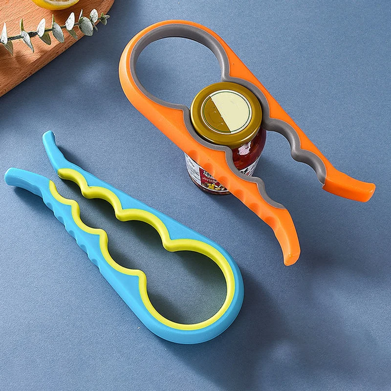 Kitchen Gadgets Jar Openers - 1 pezzo Apribottiglie 4 in 1