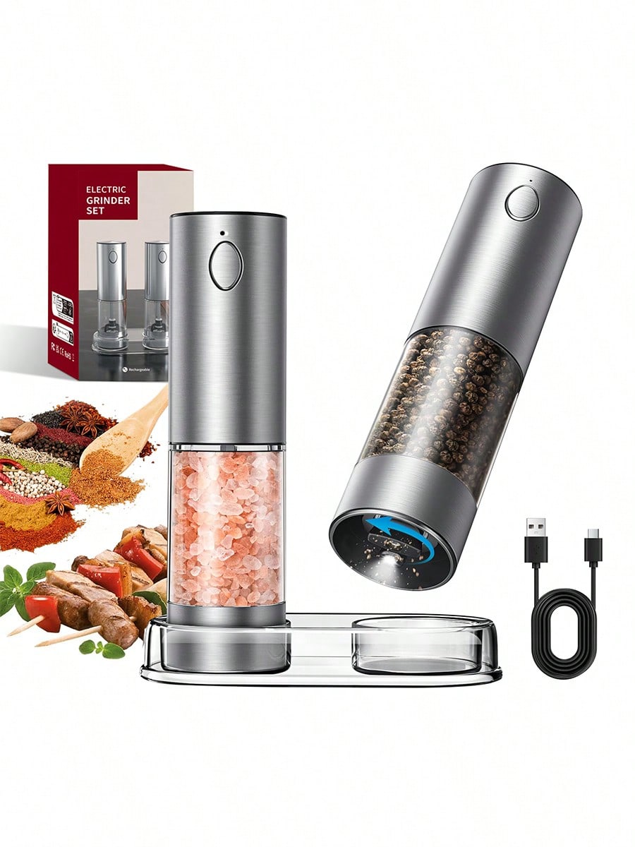 Kitchen Gadgets Ideas - Set di 2 macinapepe e macinasale