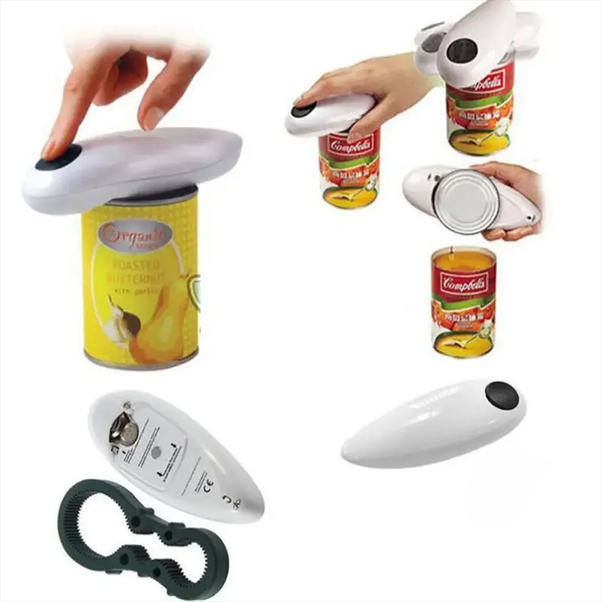 Kitchen Gadgets Jar Openers - Apribarattoli Elettrico Automatico ad Alta Potenza,