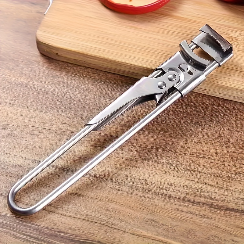 Kitchen Gadgets Jar Openers - Apribottiglie Manuale Regolabile in Acciaio Inossidabile,
