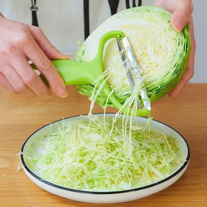 Household Kitchen Gadgets Vegetable Cutter Silk Cutter - Pelapatate per Verdure e Frutta, Coltello