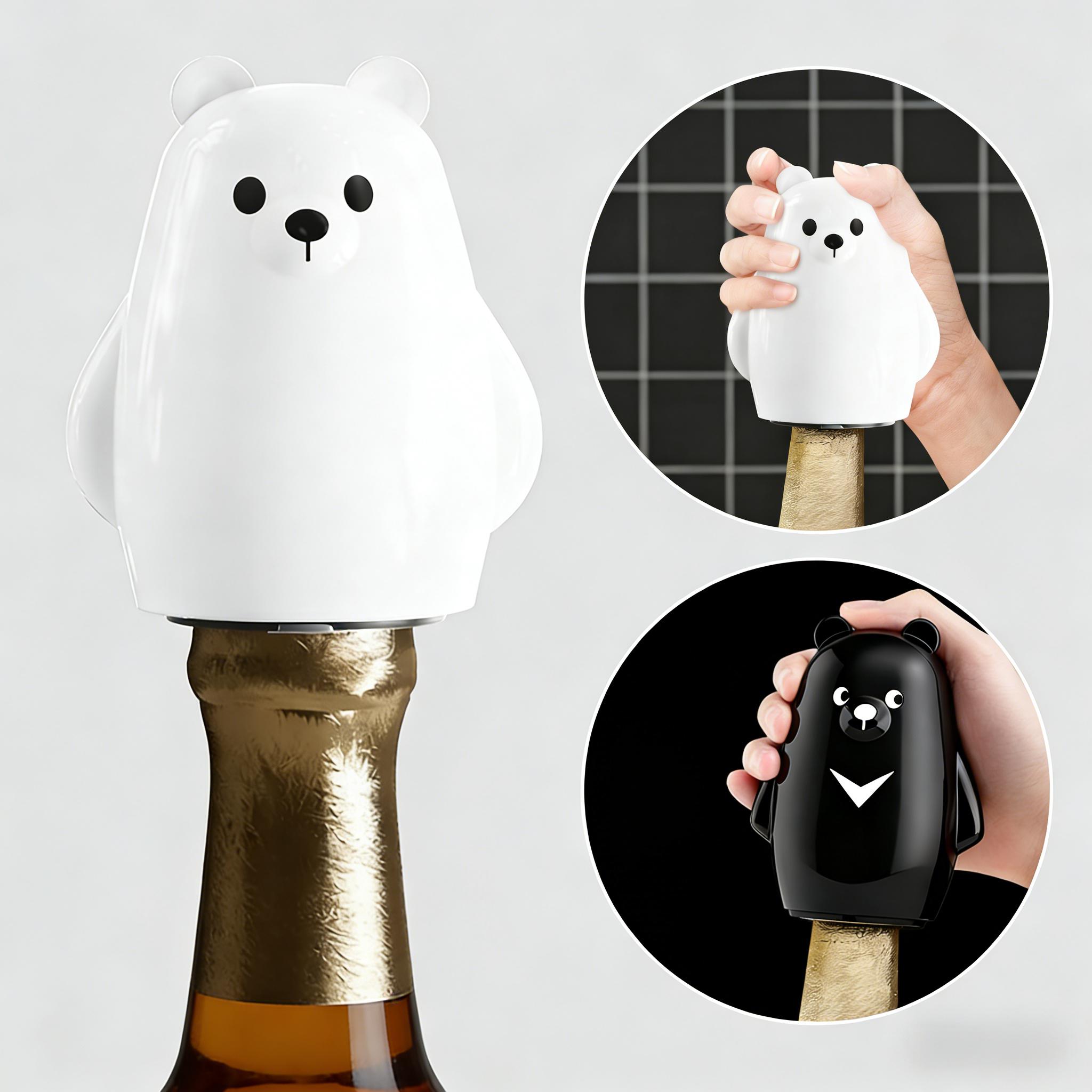 Kitchen Gadgets Ideas - Simpatico apribottiglie con orso bianco e