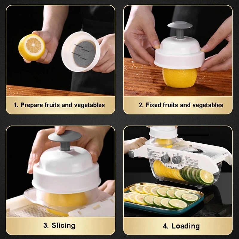 Affettatrice multifunzionale p - Household Kitchen Gadgets Vegetable Cutter Silk Cutter recensione e prezzo