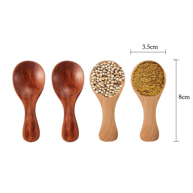4 pezzi mini cucchiai di legno - Kitchen Gadgets For Small Kitchens recensione e prezzo