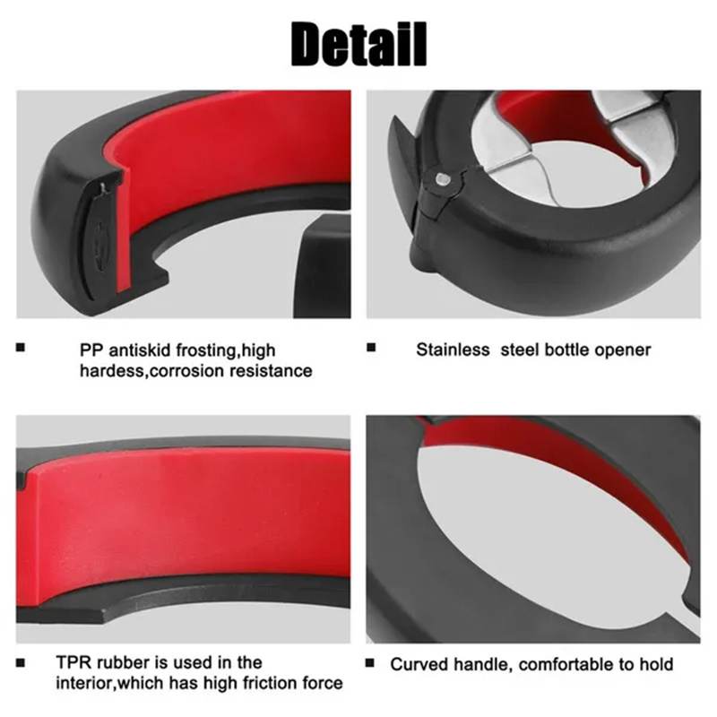 6 in 1 apribottiglie tappo a v - Kitchen Gadgets Jar Openers recensione e prezzo