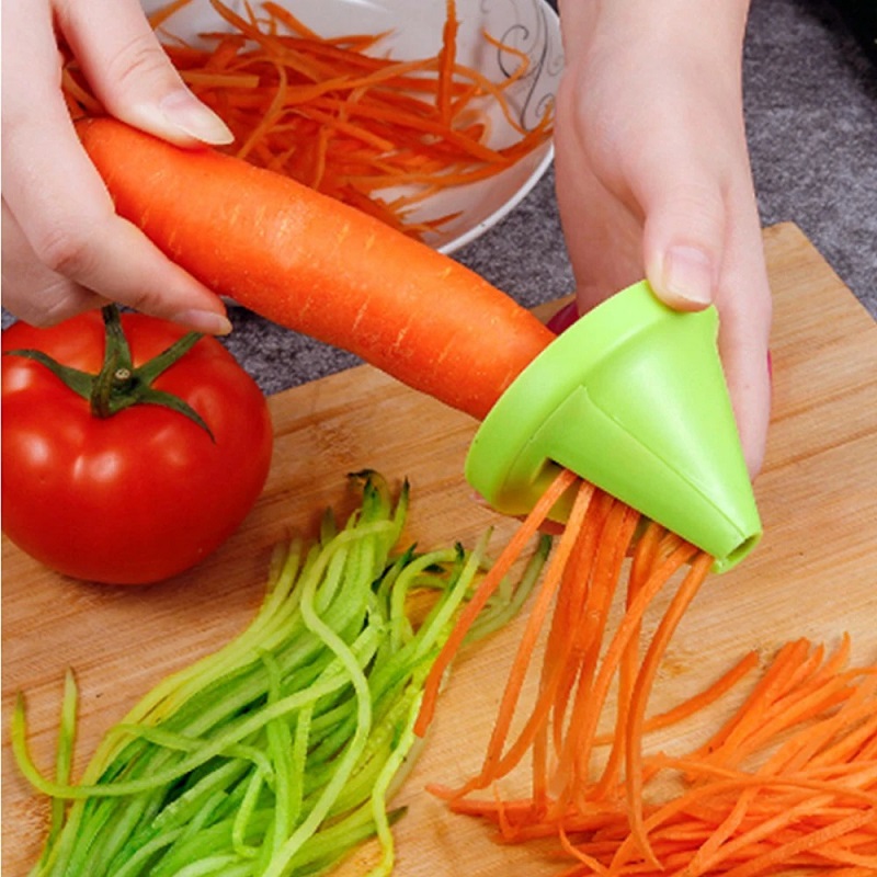 Utensile da cucina verdura fru - Household Kitchen Gadgets Vegetable Cutter Silk Cutter recensione e prezzo