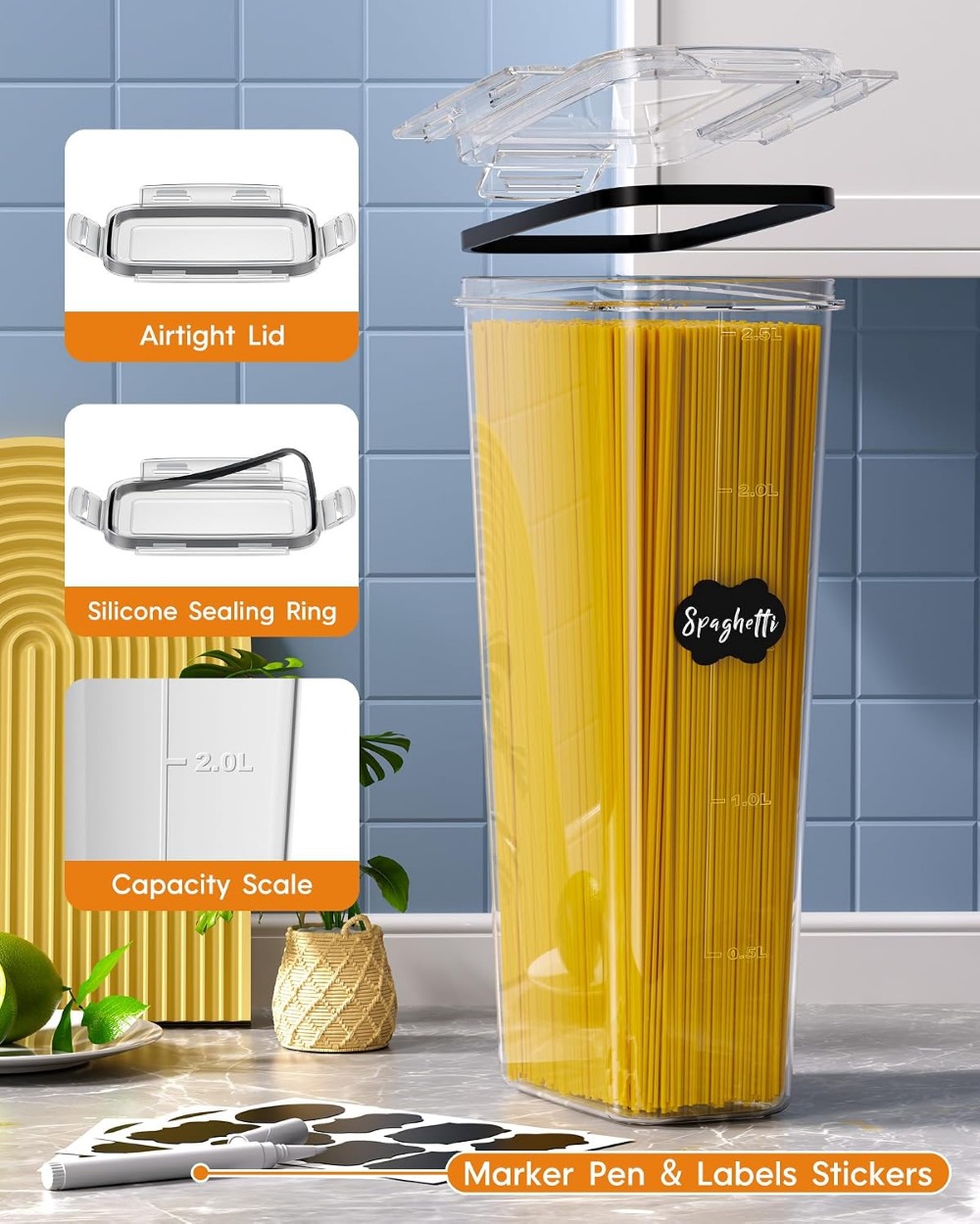 Set di 24 Contenitori Ermetici - Food Storage Containers recensione e prezzo